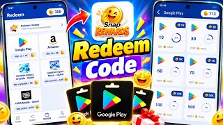 Snap Rewards App Review 🔥 | Google Play Redeem Code | Amazon Gift Card | Redeem Code App screenshot 4
