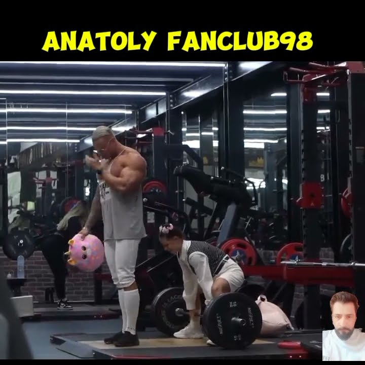 Anatoly training #anatoly #anatolyprank #gym #viral