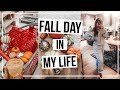 FALL DAY IN MY LIFE 🍁fall shopping, decorating my house, & work day