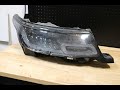 2018-2021 Range Rover Sport OEM LED Headlight Teardown