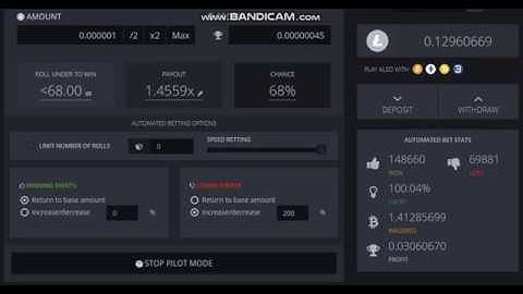 Bitsler strat Ltc 68 (sans script)