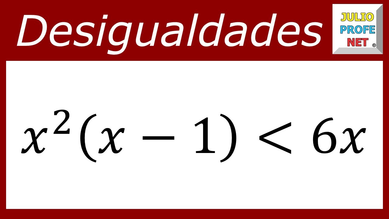 Desigualdades o inecuaciones cúbicas | Ej. 2 