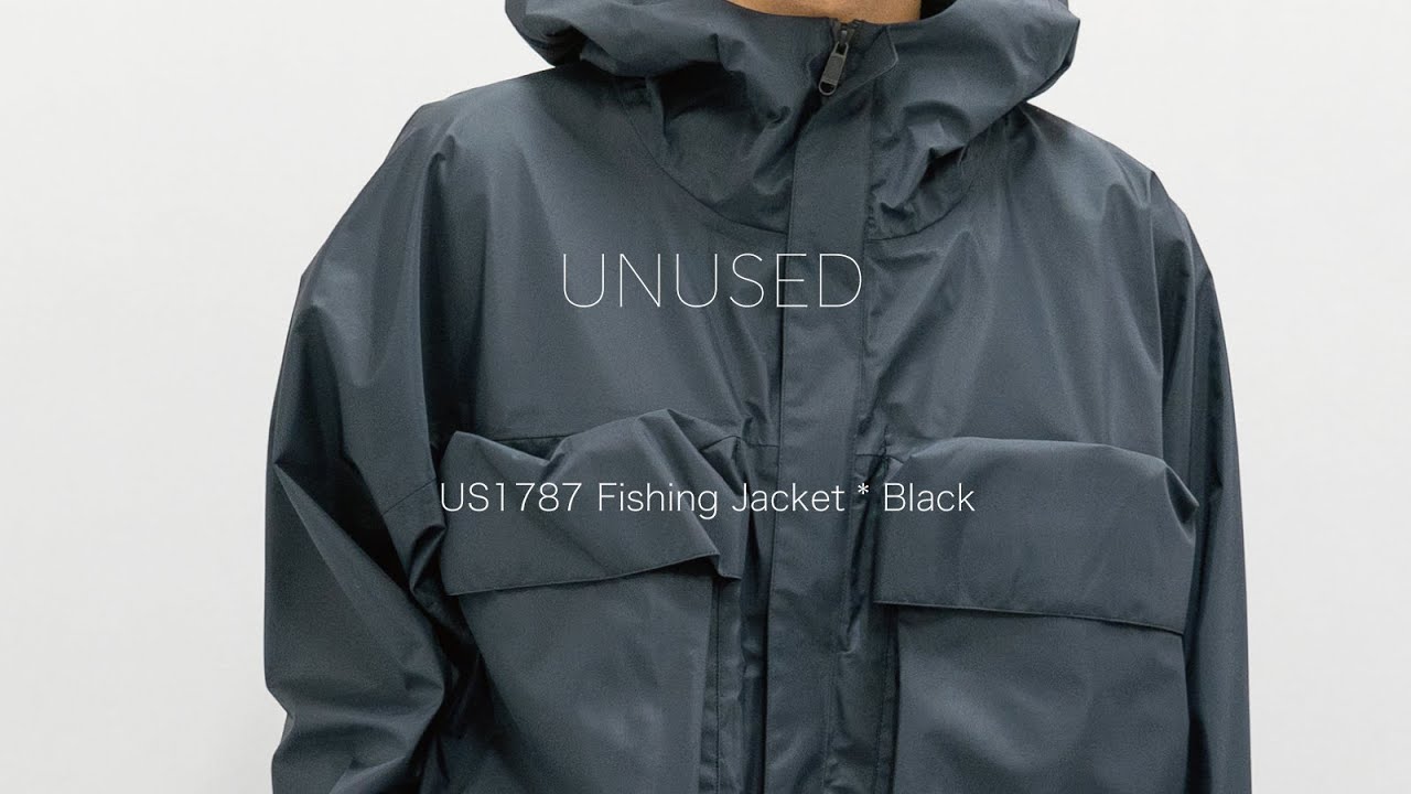 UNUSED * US1787 Fishing Jacket * Black