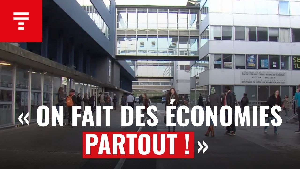 Dans le rouge, les universités bretonnes limitent la casse