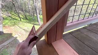 How to find angles and where to cut with speed square.