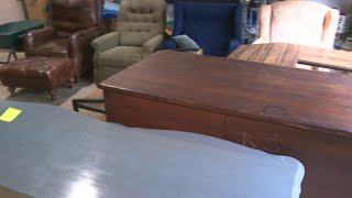 Furniture giveaway in Williamsburg grows as families seek relief from rising costs