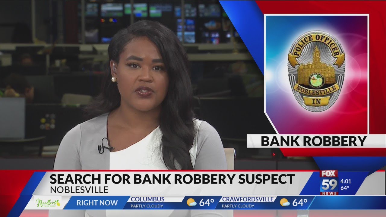 Noblesville police investigating armed robbery at Chase bank - YouTube