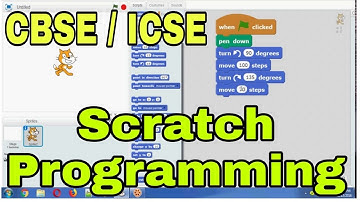Scratch Drawing || Scratch Programming - Class V / Class VI Computer Programming CBSE ICSE