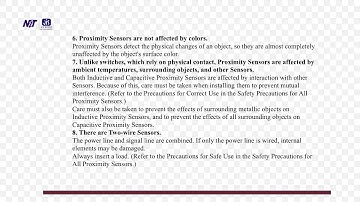 Module-5, Lecture-3: Microcontroller Embedded System-Basic idea of Proximity Sensors, Limit Switch