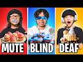 DEAF, BLIND, &amp; MUTE BAKING CHALLENGE!! | The Shluv Family