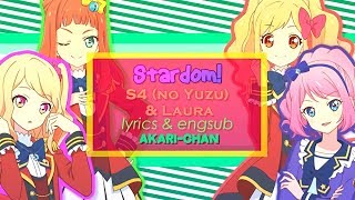[LYRICS \u0026 ENGSUB] STARDOM! - Aikatsu Stars!