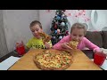 МУКБАНГ ПИЦЦА ДЛЯ ДАШУЛИ И ПАШУЛИ. MUKBANG PIZZA FOR DASHA AND PASHA