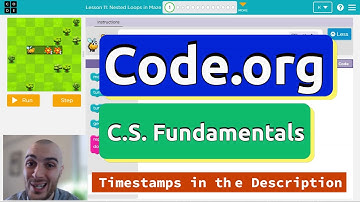 Code.org Course D Lesson 11 Nested Loops in Maze | All Answers Explained | Express Lesson 12