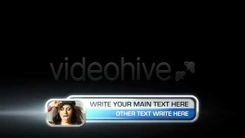 Stylish Lower Third VideoHive After Effects Template