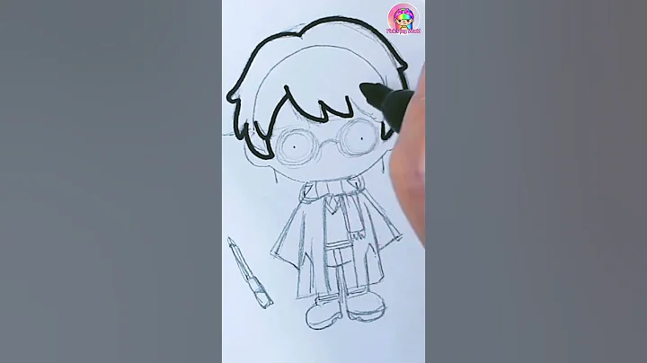 Harry Potter Toca Boca Style DIY paper crafts #shorts #tocalife #harrypotter #youtubeshorts #howto