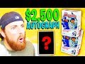 $2,500 AUTOGRAPH! *HUGE PULL* 2020 Bowman Pack Opening