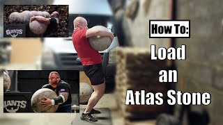 How To Load an ATLAS STONE | WSM Worlds Strongest Man Atlas stones lifting & loading | Strongman