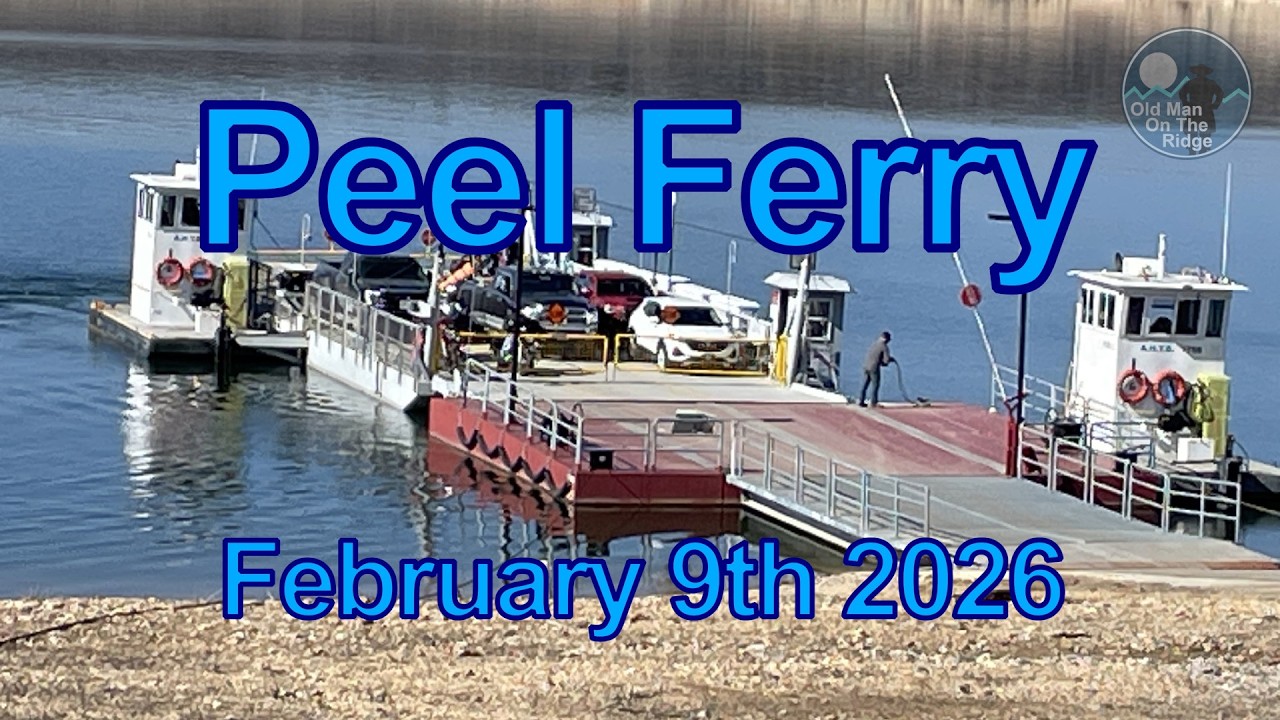 Taking the Peel Ferry Across Bull Shoals Lake