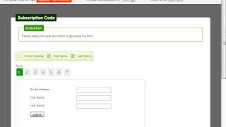 Emailserving - How to generate a opt-in list