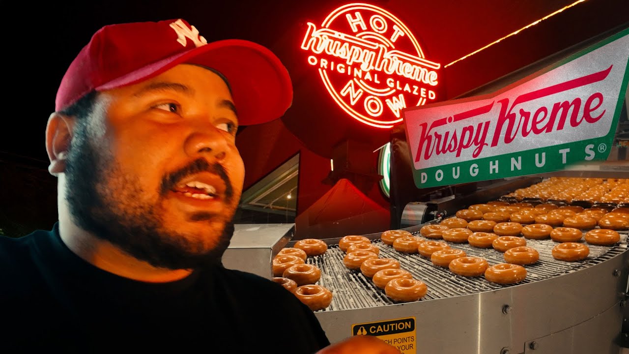 Capa do vlog: Vale a pena a nova Krispy Kreme em SP? Fui lá ver!