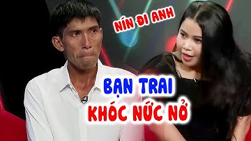 Chàng trai BẬT KHÓC NỨC NỞ dù chưa gặp bạn gái khiến SÂN KHẤU NGHẸN LÒNG MC QUYỀN LINH CỰC THƯƠNG