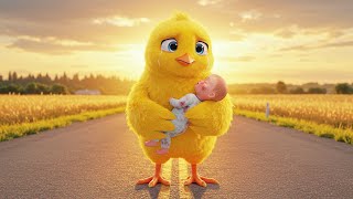 🐥 Brave Chick Saves Crying Child 👶 | Chick Rescue Story 🐣🐥