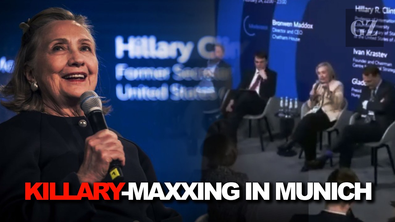 Хиллари Клинтон призывает к продолжению войны в Мюнхене.