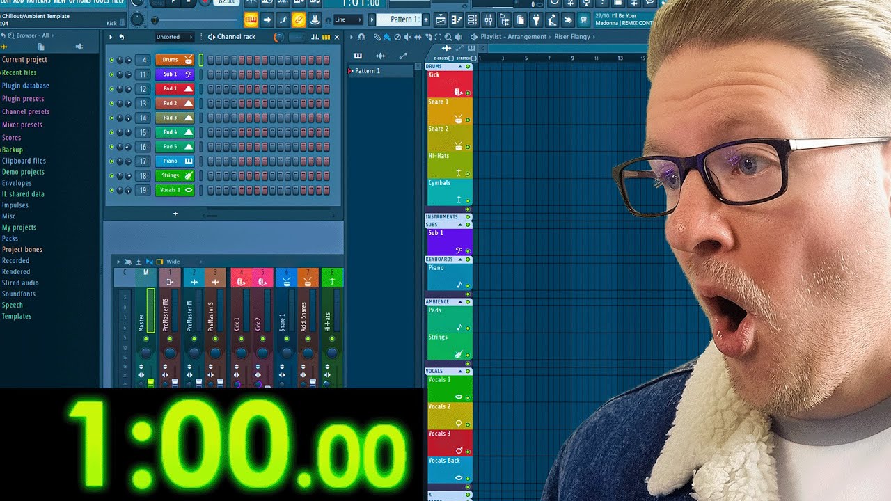 I Have 1 Hour To Make A Lofi Song (First Time) + God Of War 2018 - YouTube