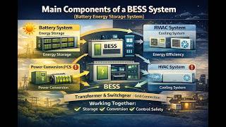 Components of BESS Explained ⚡ Battery Energy Storage System Components