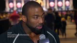 Speaking With Arnold Classic Winner Cedric McMillan