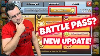 Clash of Clans - КУПУВАМ СИ BATTLE PASS? - Разглеждаме UPDATE-a