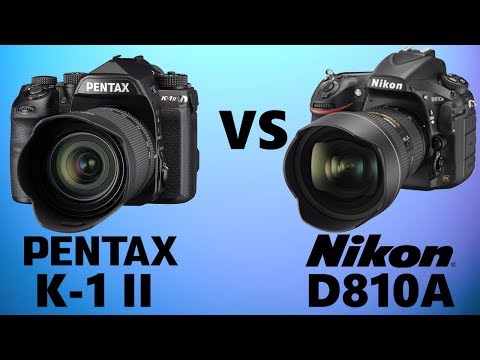 Pentax K-1 II vs Nikon D810A