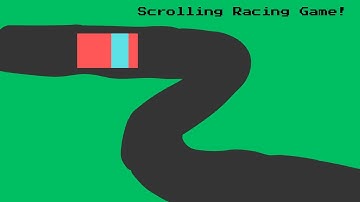 How to make a scrolling racing game in Scratch!