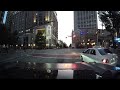 허머 EV SUV 애틀란타 미드타운 도시 노을 속에서 집으로... (대시카메라 영상)