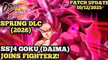 SSJ4 GOKU DAIMA Joins DRAGONBALL FIGHTERZ! | Spring 2026 DLC Reveal 🔥