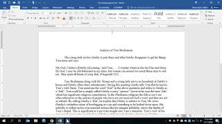 Basic Editing Commands in Microsoft word using Jaws Profile