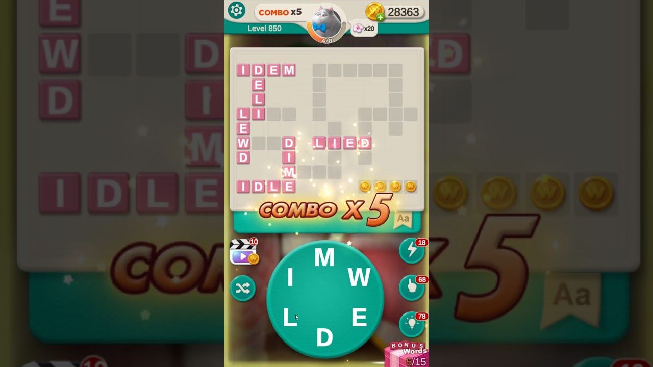 WORD VILLAS level 850