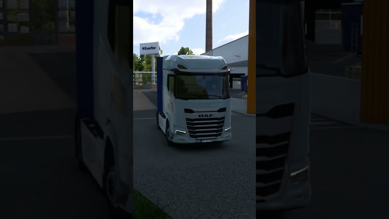 Short City Haul | DAF XG+ 480HP | Empty Pallets Delivery | Euro Truck Simulator 2 Shorts