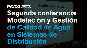 Segunda conferencia / Modelación y Gestión de Calidad de Agua en Sistemas de Distribución