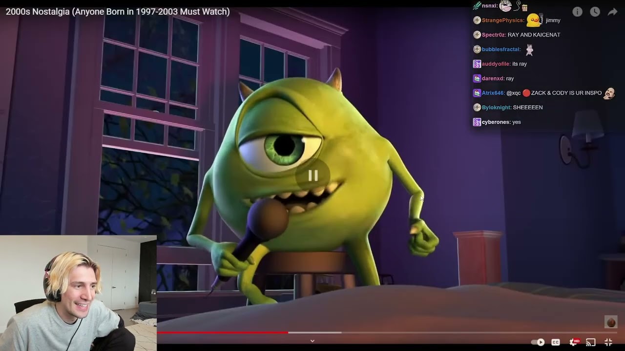 xQc Reacts to 2000s Nostalgia (Anyone Born in 1997-2003 Must Watch)