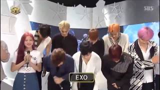 170723 EXO COMEBACK INTERVIEW WITH JISOO &JINYOUNG&DOYOUNG