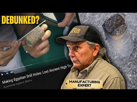 Ancient Egyptian Drill Holes DEBUNKED? | Chris King