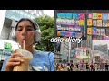 Asia diary  kuala lumpur bangkok a lot of food manga store shopping boat ride