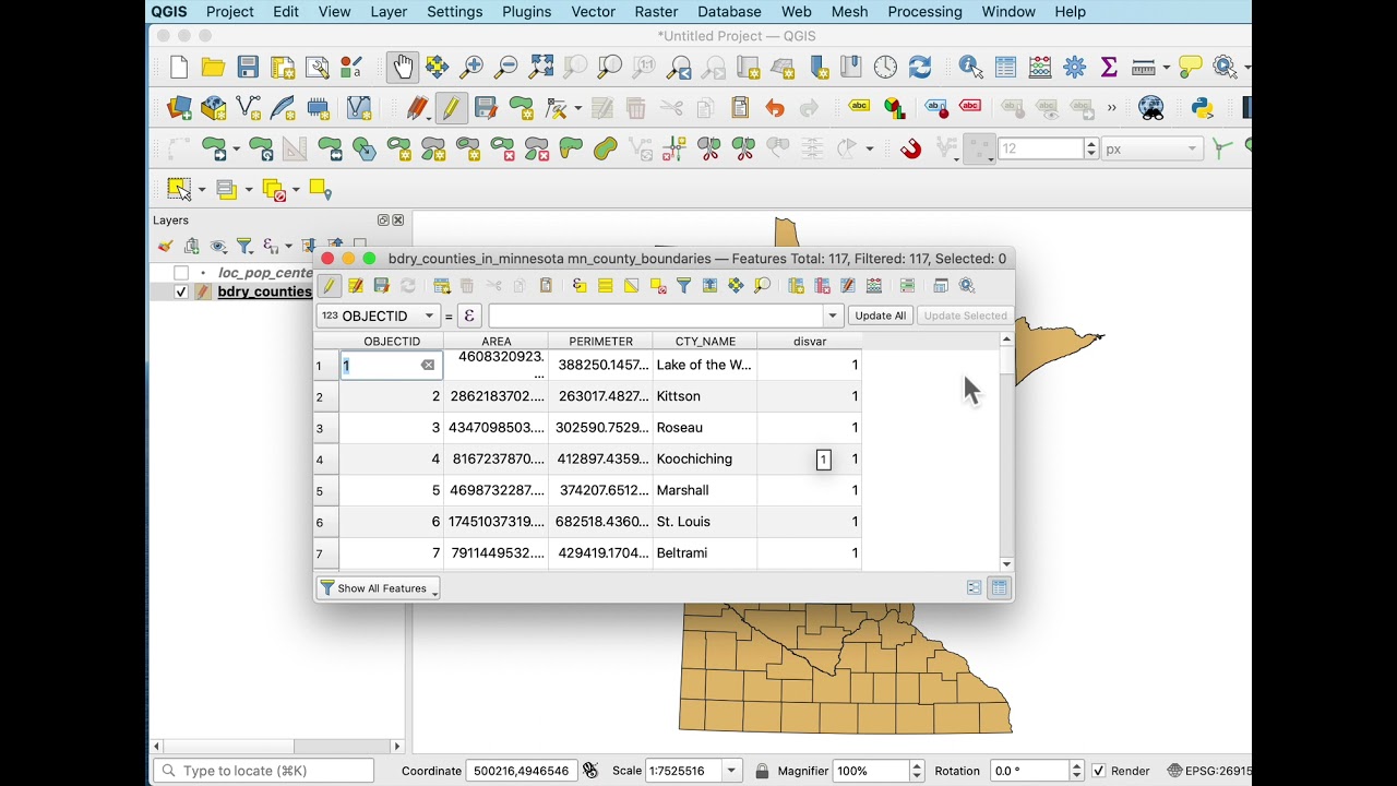 Simple Dissolve in QGIS 3 - YouTube