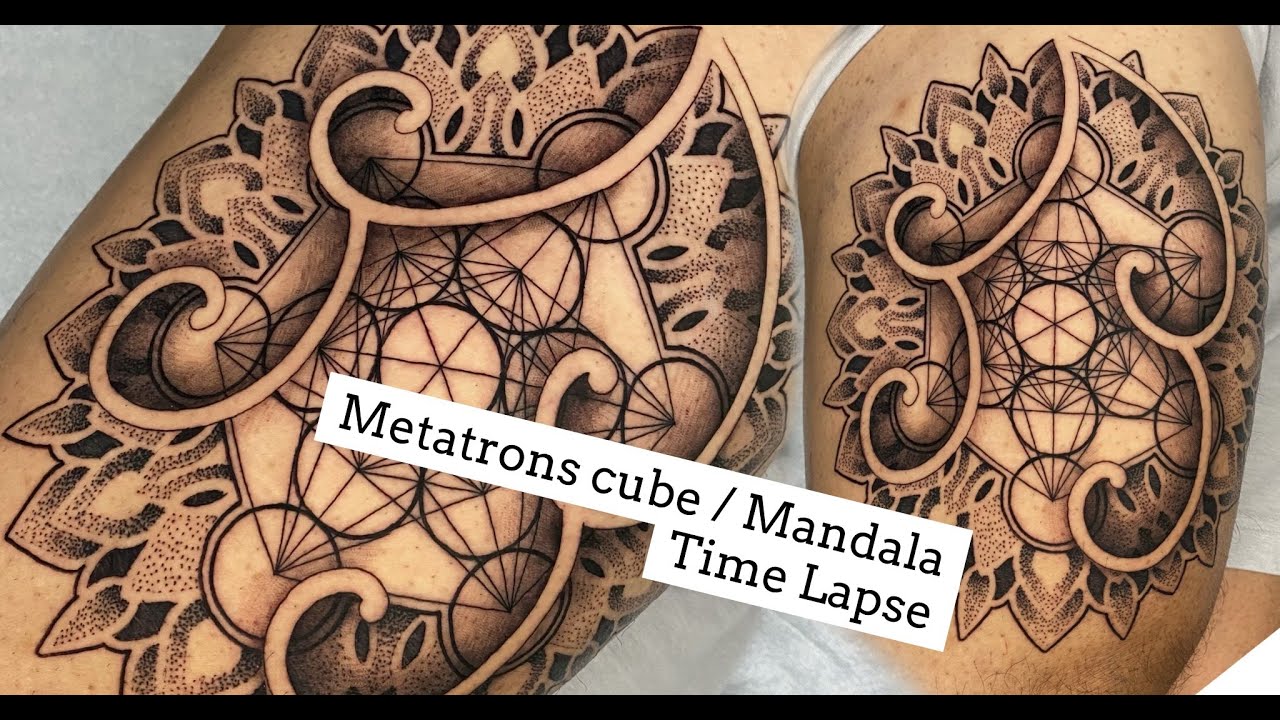 Metatrons Cube by Crystal Mandrigues TattooNOW