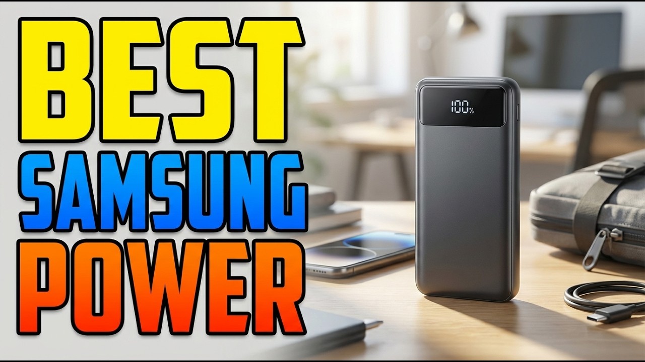 TOP 5 Best Power Bank For Sumsung 2026