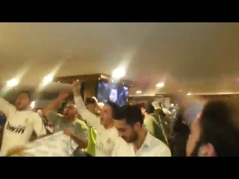 ريال مدريد 2 1 برشلونة اخر دقيقتين و فرحة رابطة مشجعي ريال مدريد في الأردن و سوريا