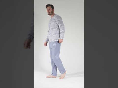 Купить Флисовый костюм с брюками VIENETTA MAN 2030623972 в Украина в Lingerie.ua - Одяг для дому та відпочинку, Видео 1
