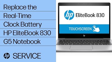 Replace the Real-Time Clock Battery | HP EliteBook 830 G5 Notebook | HP Support