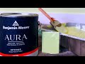 Aura interior paint review.  Excellent paint for bedroom walls.